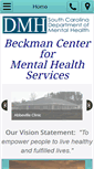 Mobile Screenshot of beckmancenter.com