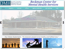 Tablet Screenshot of beckmancenter.com